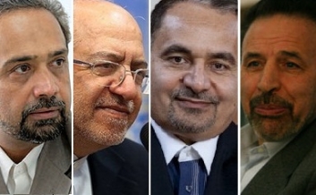 این چهار نفر از حلقه روحانی ؛ سیاستمداران تحصیل کرده در آمریکا