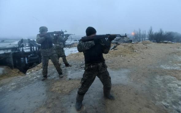 تصاویر : نقاط درگیری در شرق اوکراین