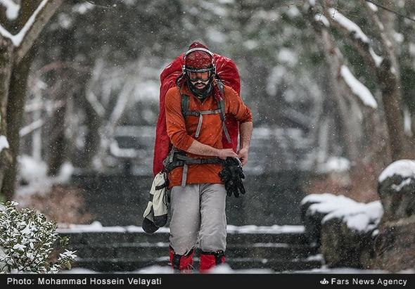 تصاویر : بارش برف در تهران