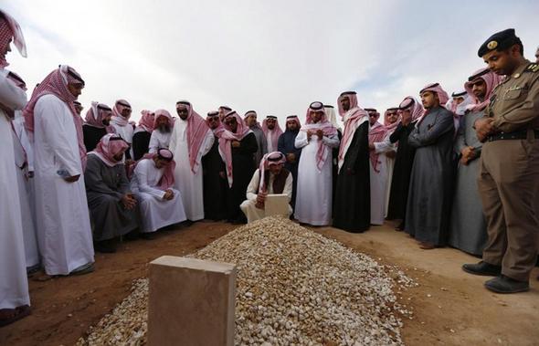 تصاویر : مراسم تشییع و خاکسپاری ملک عبدالله