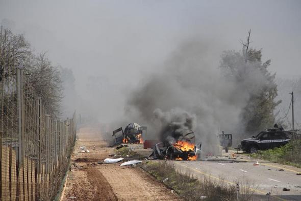 تصاویر : حملات موشکی حزب الله به اسرائیل