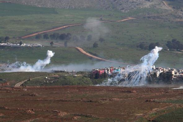 تصاویر : حملات موشکی حزب الله به اسرائیل