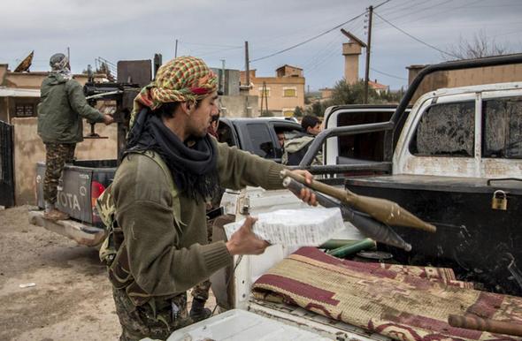 تصاویر: پیشروی کردها مقابل داعش