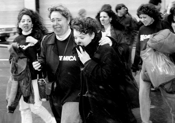 تصاویر : اولین حمله القاعده به برج‌های دوقلو