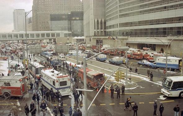 تصاویر : اولین حمله القاعده به برج‌های دوقلو