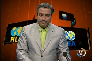 گوينده خبر ورزشي صداوسیما در برنامه زنده خداحافظی کرد + تصویر