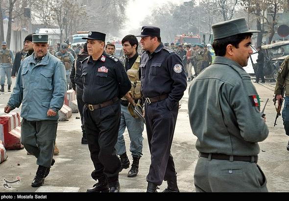تصاویر : عملیات انتحاری در نزدیکی سفارت ایران - افغانستان