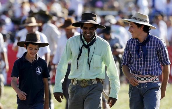 تصاویر : گاوچران های آمریکای لاتین‎