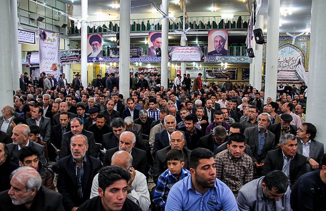 تصاویر: مراسم ختم مادر رئیس جمهور