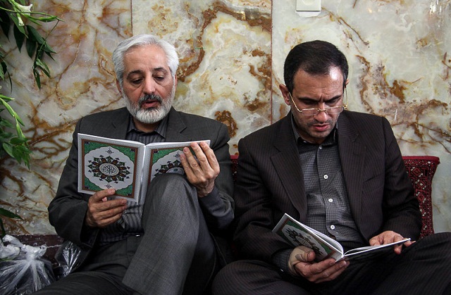 تصاویر: مراسم ختم مادر رئیس جمهور