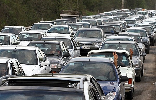 تصاویر: ترافیک سنگین «هراز»