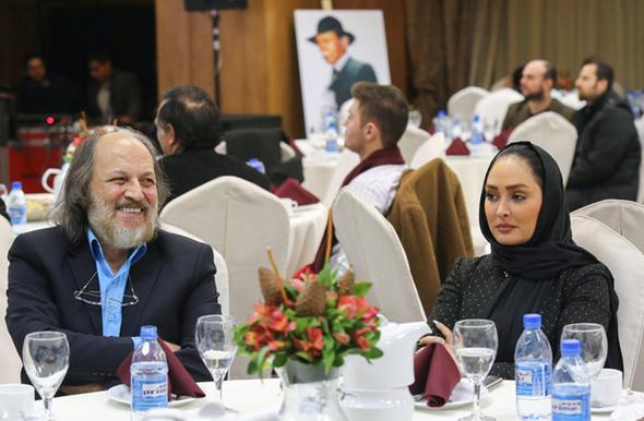 تصاویر : حضور هنرمندان در تجلیل از علی نصیریان