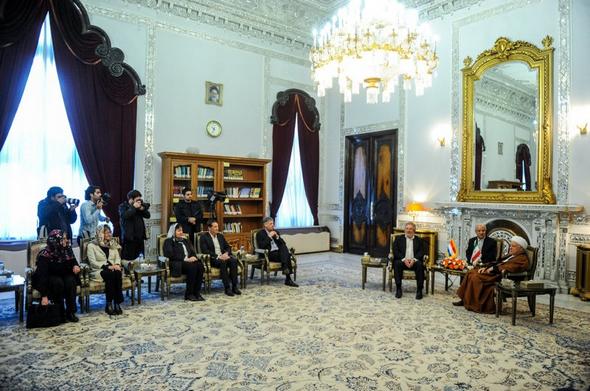 تصاویر : دیدار رئیس مجلس نمایندگان لوکزامبورگ با آیت‌الله هاشمی