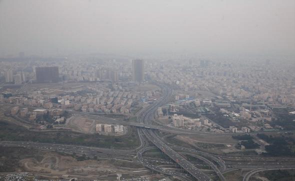 تصاویر : آلودگی هوای تهران