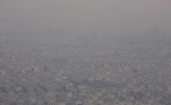 تصاویر : آلودگی هوای تهران
