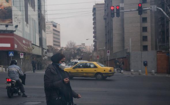 تصاویر : آلودگی هوای تهران