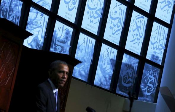 تصاویر : اوباما در مسجد