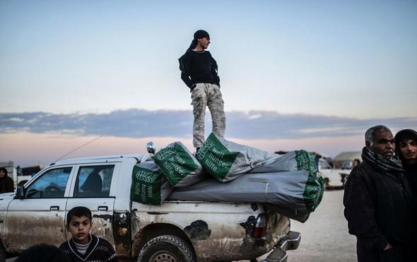 تصاویر : در کمپ آوارگان