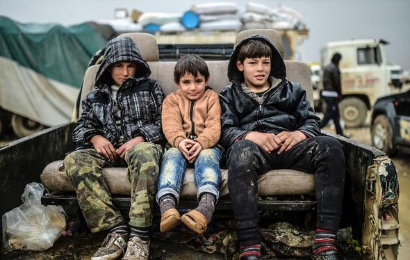 تصاویر : در کمپ آوارگان