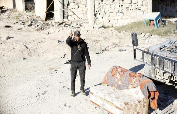 تصاویر : بلایی که داعش برسر رمادی آورد