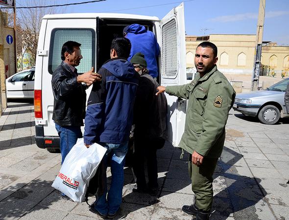 تصاویر : جمعآوری معتادان پرخطر شیراز