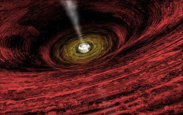 تصاویر : سیاهچاله های فضایی‎