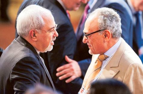 درگیری لفظی ظریف و رئیس سابق سازمان جاسوسی عربستان در اجلاس داووس
