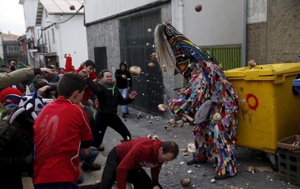 تصاویر : مراسم روز سن سباستین در اسپانیا‎