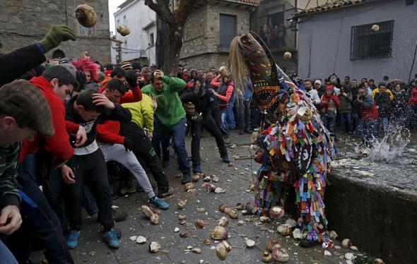 تصاویر : مراسم روز سن سباستین در اسپانیا‎