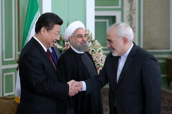 تصاویر : استقبال روحانی از رئیس‌جمهور چین