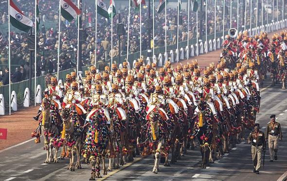 تصاویر : رژه ارتش هند