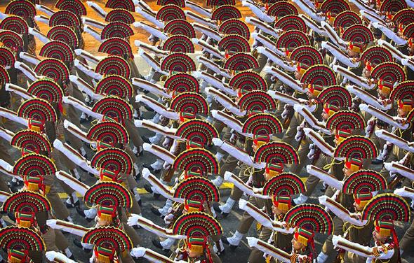 تصاویر : رژه ارتش هند