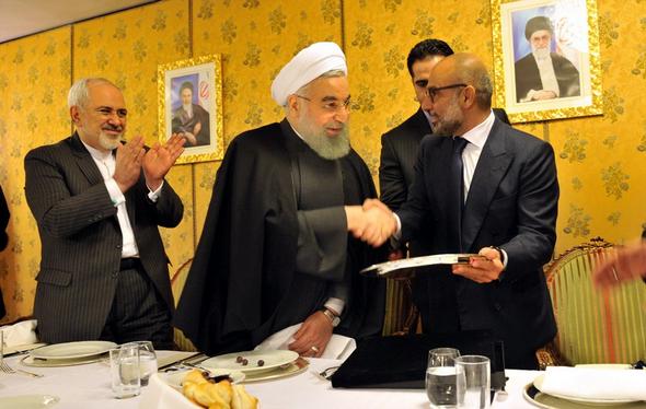 تصاویر : دیدار روحانی با ایرانیان مقیم ایتالیا