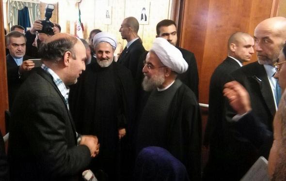 تصاویر : دیدار روحانی با ایرانیان مقیم ایتالیا