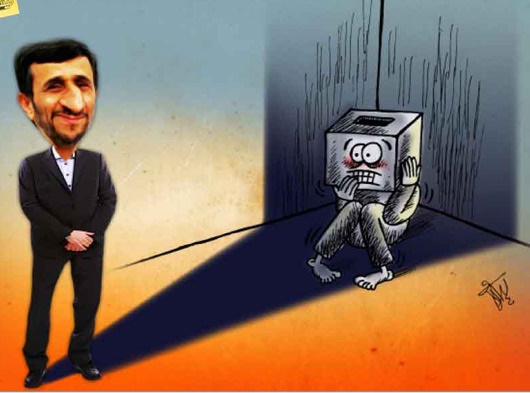 کاریکاتور/ بازگشت احمدی نژاد!