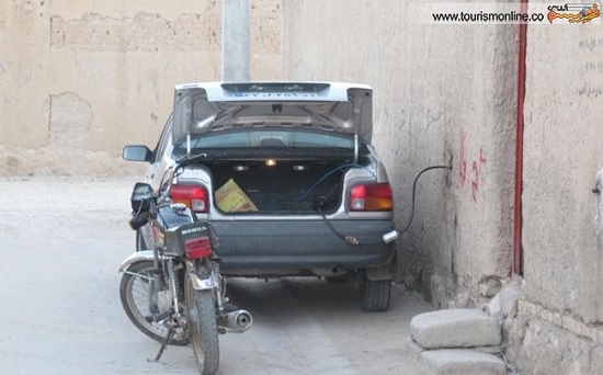 متفاوت ترین جایگاه سوخت گیری گاز در حوالی شیراز! / عکس