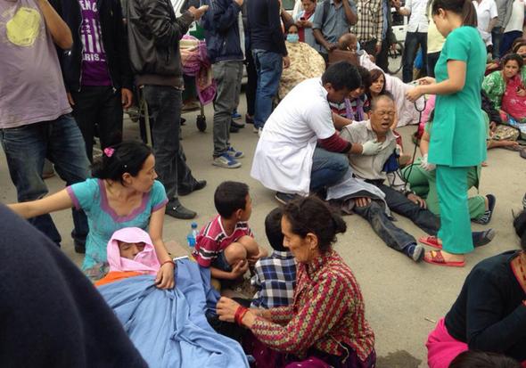 تصاویر : زمین‌لرزه 7.9 ریشتری نپال را تخریب کرد