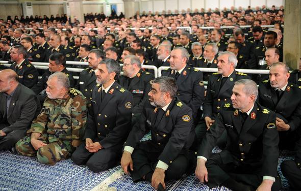 تصاویر : دیدار فرماندهان ناجا با مقام معظم رهبری