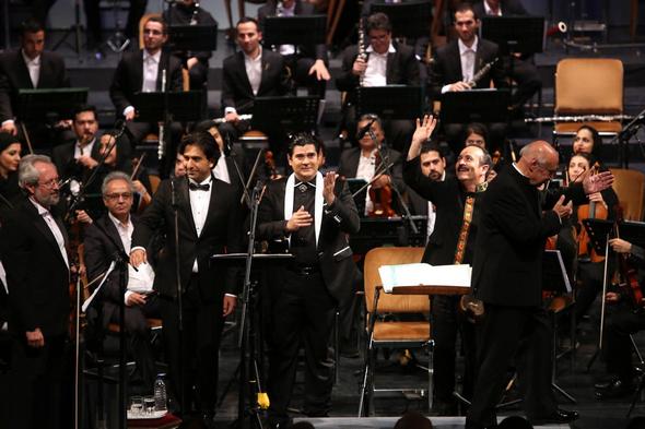 تصاویر : گشایش ارکستر موسیقی ملی با حضور ظریف