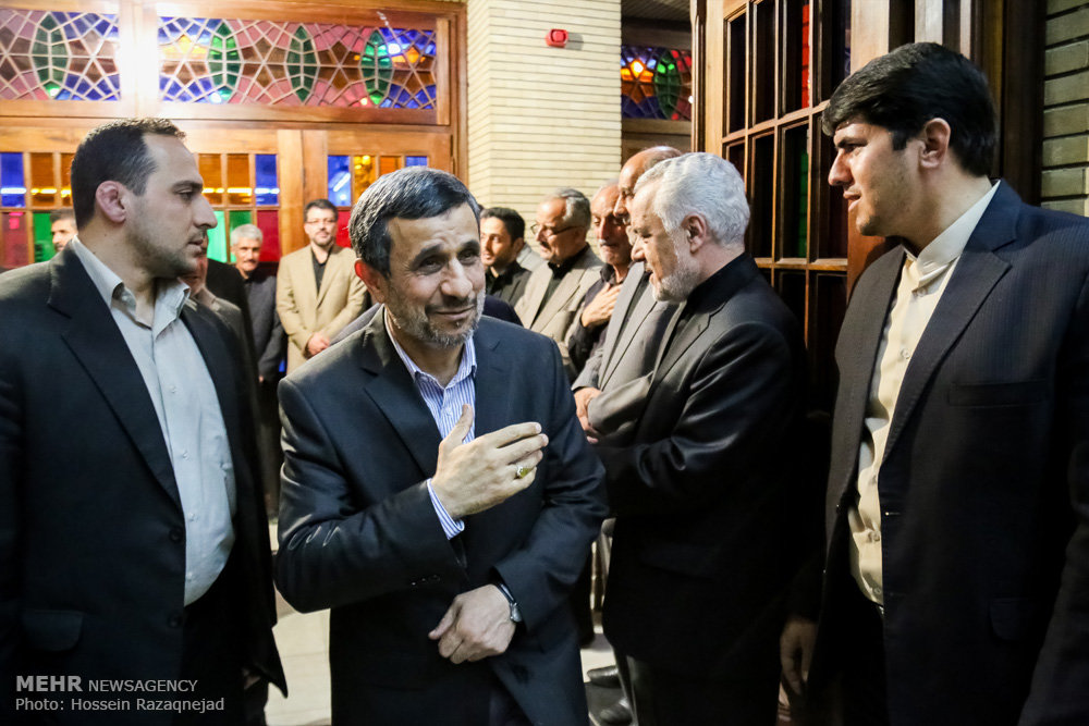 اولین مواجهه احمدی نژاد و رحیمی پس از نزاع مکتوب+عکس