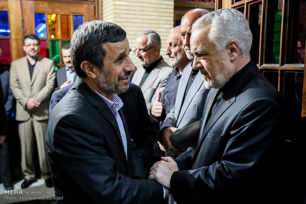 اولین مواجهه احمدی نژاد و رحیمی پس از نزاع مکتوب+عکس