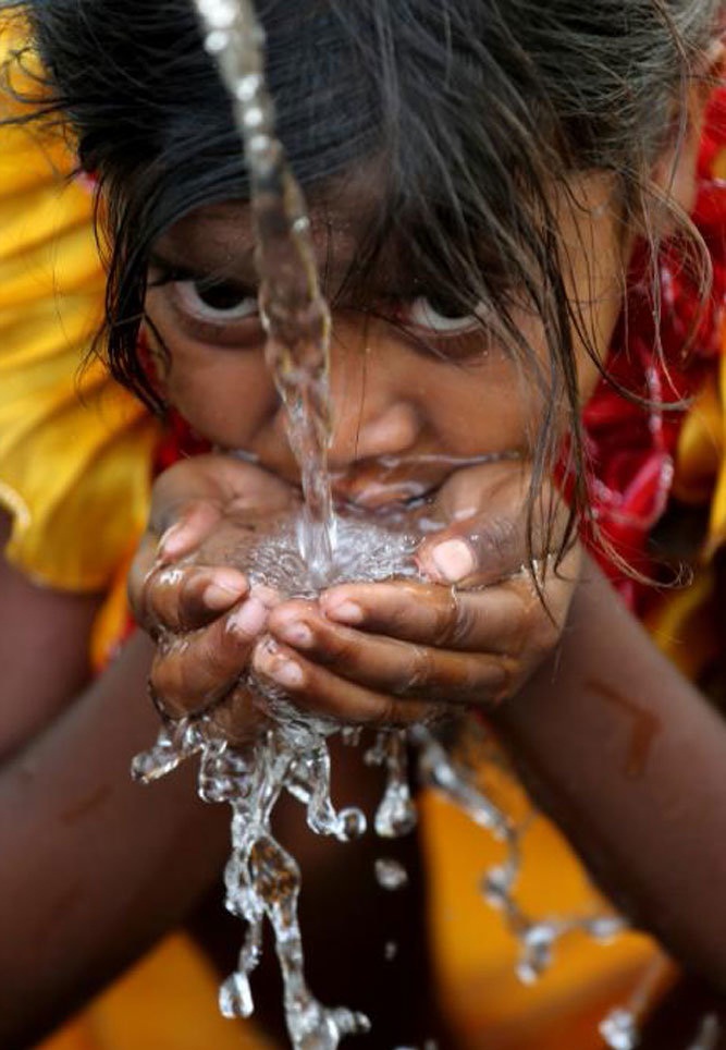 تصاویر : موج گرما در هند‎