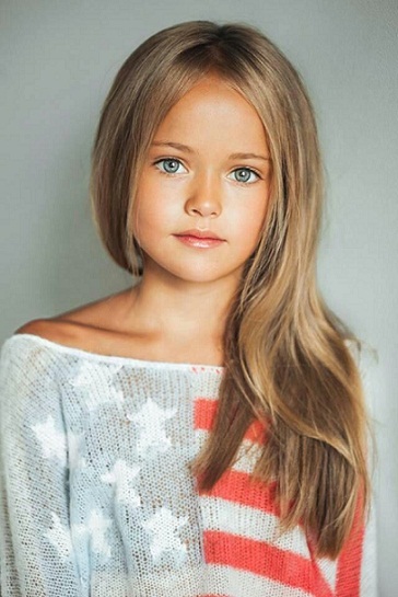 نهمین سوپر مدل دنیا، دختر 8 ساله روسی
