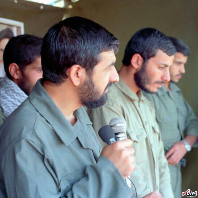 دو تصویر نادیده از محسن رضایی در کنار شهید همت و احمد کاظمی