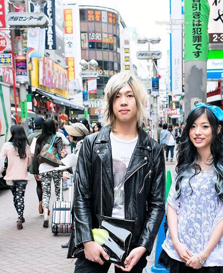 مد های عجیب و غریب در خیابان های ژاپن