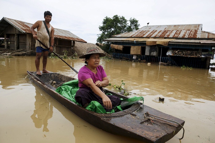 تصاویر : سیل در میانمار
