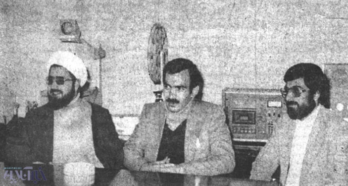 34 سال پیش؛ تصویرحسن روحانی و علی جنتی در صدا‌وسیما