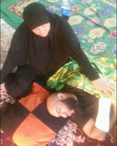 عکس : ابوعزرائیل مجروح شد