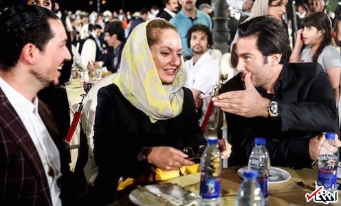 تصاویر مهناز افشار و همسرش در جشن روز ملی سینما