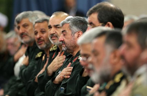 تصاویر : دیدار فرماندهان سپاه با رهبرانقلاب